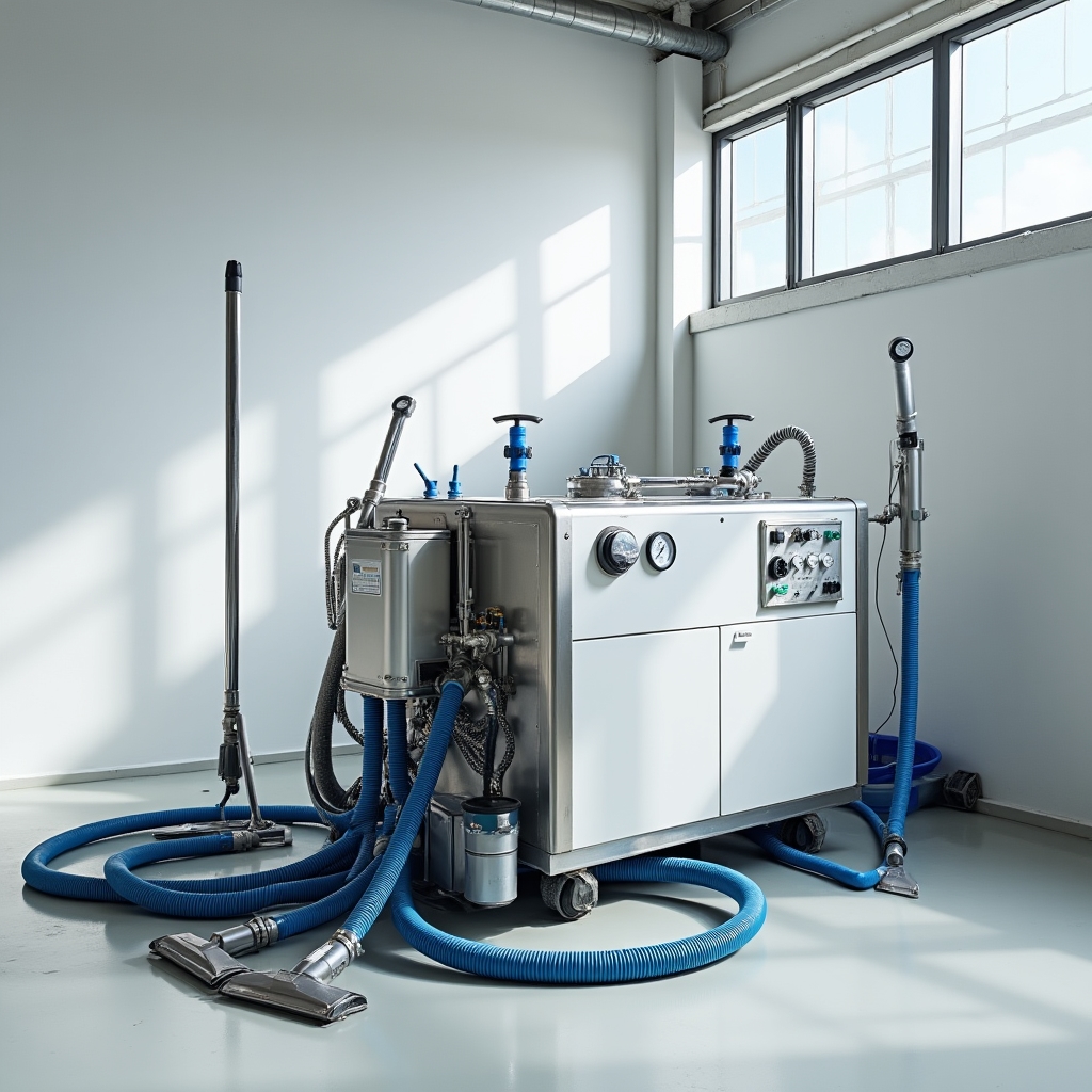 Generator de abur industrial pentru curățare tapițerie